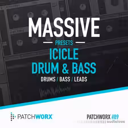 Loopmasters Patchworx 89 Icicle Drum and Bass Massive Presets [WAV, MiDi, Synth Presets] - Sample Pack Artwork
