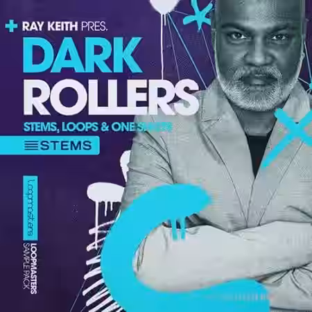 Loopmasters Ray Keith Dark Rollers [MULTiFORMAT] - Sample Pack Artwork