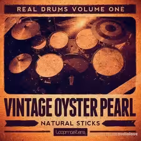 Loopmasters Real Drums Vol.1 Vintage Gretsch [MULTiFORMAT] - Sample Pack Artwork