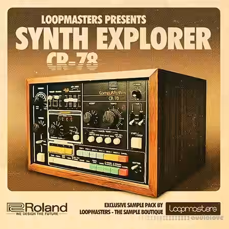 Loopmasters Synth Explorer CR-78 [MULTiFORMAT] - Sample Pack Artwork