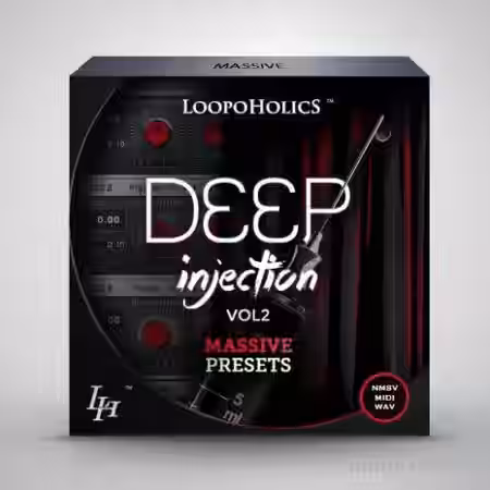 Loopoholics Deep Injection Vol.2 Massive Presets [WAV, MiDi, Synth Presets] - Sample Pack Artwork
