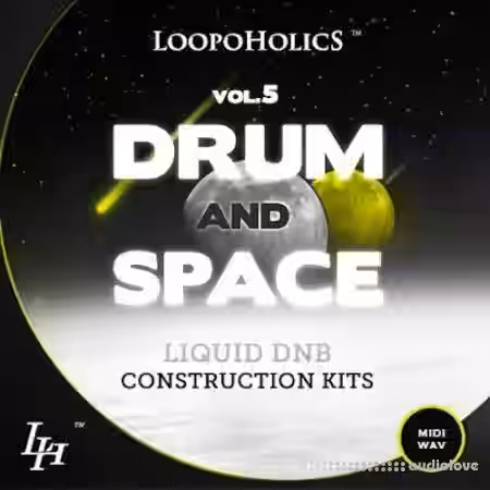 Loopoholics Drum and Space Vol.5 Liquid DnB Construction Kits [WAV, MiDi] - Sample Pack Artwork