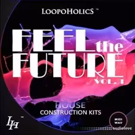 Loopoholics Feel The Future Vol.1 House Construction Kits [WAV, MiDi] - Sample Pack Artwork
