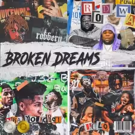 Loops 4 Producers Broken Dreams Loop Kit [WAV] - Sample Pack Artwork
