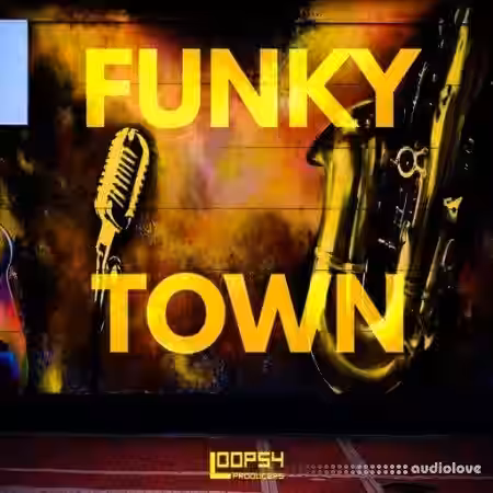 Loops 4 Producers Funky Town [WAV] - Sample Pack Artwork