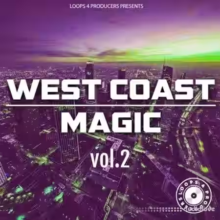 Loops 4 Producers West Coast Magic Vol.2 [WAV] - Sample Pack Artwork