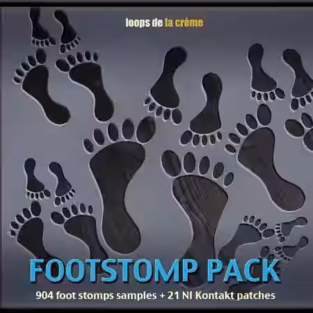 Loops De La Creme FOOTSTOMP PACK [KONTAKT] - Sample Pack Artwork