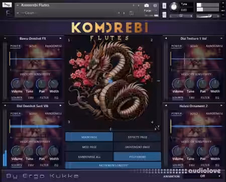 Loot Audio Ergo Kukke Komorebi Flutes [KONTAKT] - Sample Pack Artwork