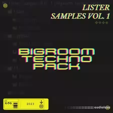 LSTR Sounds Bigroom Techno Vol.1 [WAV] - Sample Pack Artwork