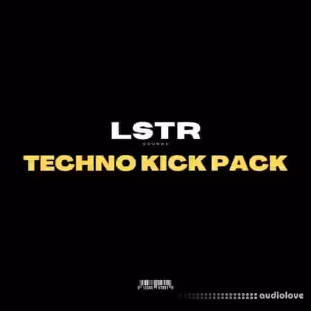 LSTR Sounds Techno Kick Pack Vol.1 [WAV] - Sample Pack Artwork