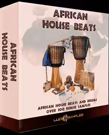 Lucid Samples African House Beats [WAV, REX] - Sample Pack Artwork
