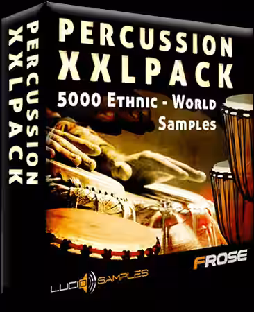 Lucid Samples Percussion XXL Pack World and Ethnic Percussion [WAV] - Sample Pack Artwork