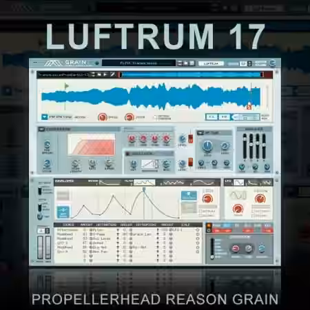 Luftrum Sound Design Luftrum 17 for Reason Grain [Synth Presets] - Sample Pack Artwork