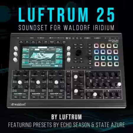 Luftrum Sound Design Luftrum 25 for Waldord Iridium [Synth Presets] - Sample Pack Artwork