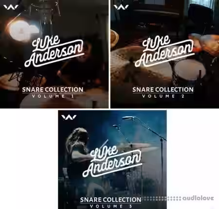 Luke Anderson Snare Collection Bundle [WAV] - Sample Pack Artwork