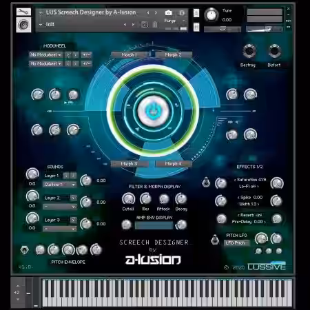 Lussive Audio Screech Designer v1.01 [KONTAKT] - Sample Pack Artwork