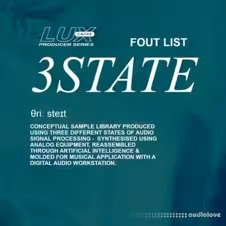 Lux Cache LC Producer Series : Fout List 3State [WAV] - Sample Pack Artwork