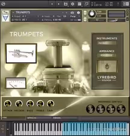 Lyrebird Sounds Trumpets [KONTAKT] - Sample Pack Artwork