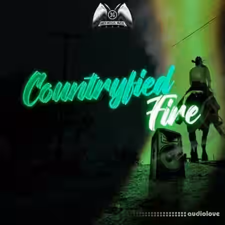 M3G Moguls COUNTRYFIED FIRE: lime [WAV] - Sample Pack Artwork