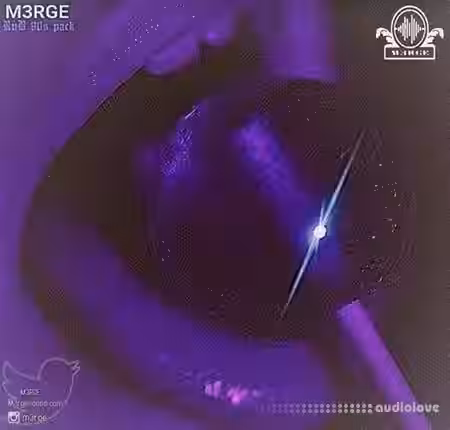 M3rgemuzik Blue Light Special 90's Rnb Kit [WAV] - Sample Pack Artwork