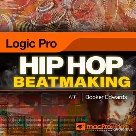 MacProVideo Logic Pro 405 Hip Hop Beatmaking in Logic Pro [TUTORiAL] - Sample Pack Artwork