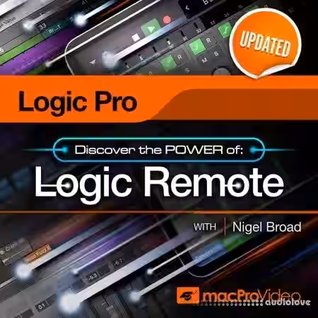 MacProVideo Logic Pro X 107 Logic Remote [TUTORiAL] - Sample Pack Artwork
