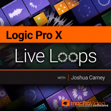 MacProVideo Logic Pro X 304 Live Loops [TUTORiAL] - Sample Pack Artwork