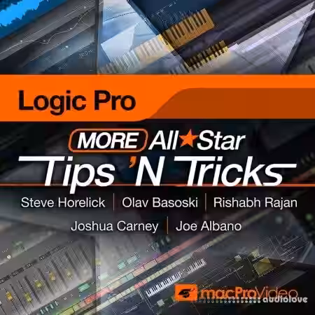 MacProVideo Logic Pro X 304 More Logic Pro All Star Tips 'N Tricks [TUTORiAL] - Sample Pack Artwork