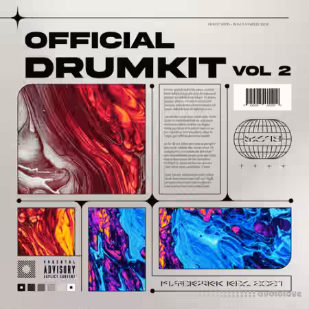 macshooter Official Drum Kit Vol.2 [WAV, MiDi] - Sample Pack Artwork