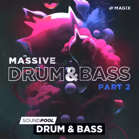 Magix Massive Drum and Bass Part 2 [WAV] - Sample Pack Artwork