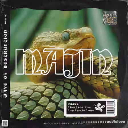 Majin Wave Of Destruction Drumkit [WAV] - Sample Pack Artwork