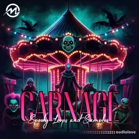 Major Loops Carnage Spooky Loops And Samples [WAV] - Sample Pack Artwork