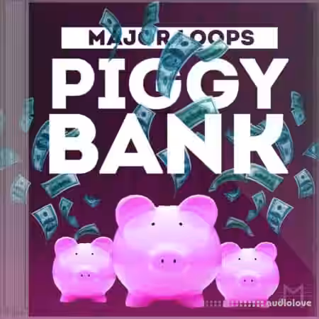 Major Loops Piggy Bank [WAV] - Sample Pack Artwork