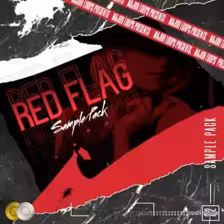 Major Loops Red Flag [WAV] - Sample Pack Artwork
