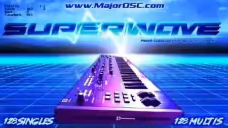 MajorOSC SuperWave Collection [Synth Presets] - Sample Pack Artwork