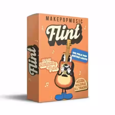 Make Pop Music Flint (Folk Guitar Loops) [WAV] - Sample Pack Artwork