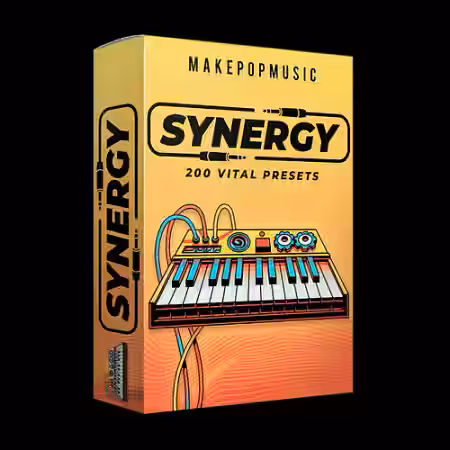 Make Pop Music Synergy (Vital Presets) [Synth Presets] - Sample Pack Artwork