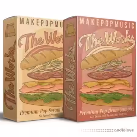 Make Pop Music The Works (Bundle) [WAV, Synth Presets] - Sample Pack Artwork