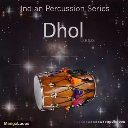 Mango Loops Indian Percussion Series Dhol [WAV, AiFF] - Sample Pack Artwork