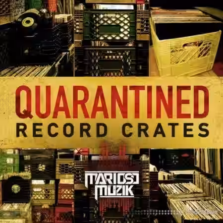 MarioSo Musik Quarantined Record Crates [WAV] - Sample Pack Artwork