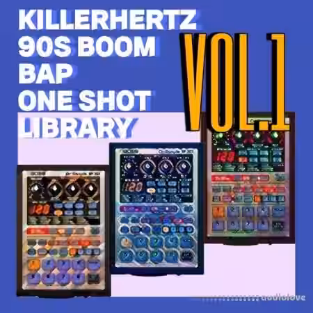 MARLOW DIGZ KillerHertz 90s Boombap One Shot Sample Pack [WAV] - Sample Pack Artwork