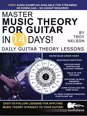 Master Music Theory for Guitar in 14 Days: Daily Guitar Theory Lessons (Play Music in 14 Days) - Sample Pack Artwork
