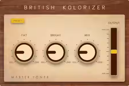 Master Tones British Kolorizer v1.1.0 [WiN, MacOSX] - Sample Pack Artwork