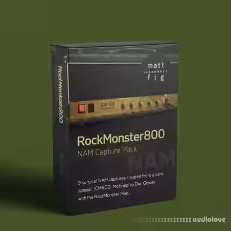 Matt Fig Fig RockMonster800 NAM Capture Pack - Sample Pack Artwork