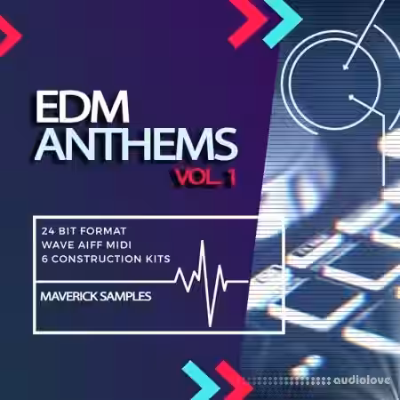 Maverick Samples EDM Anthems Vol.1 [WAV, MiDi, AiFF] - Sample Pack Artwork