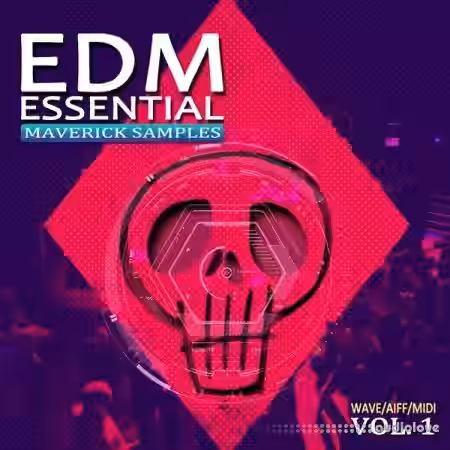Maverick Samples EDM Essential Vol.1 [WAV, MiDi, AiFF] - Sample Pack Artwork