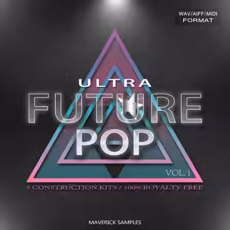 Maverick Samples Ultra Future Pop Vol.1 [WAV, MiDi, AiFF] - Sample Pack Artwork