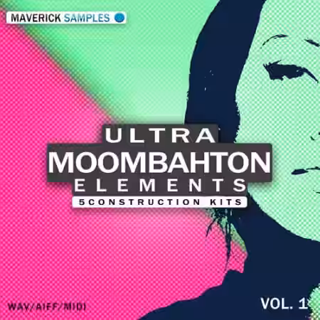 Maverick Samples Ultra Moombahton Elements Vol.1 [WAV, MiDi, AiFF] - Sample Pack Artwork
