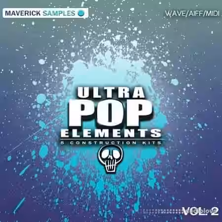 Maverick Samples Ultra Pop Elements Vol.2 [WAV, MiDi, AiFF] - Sample Pack Artwork
