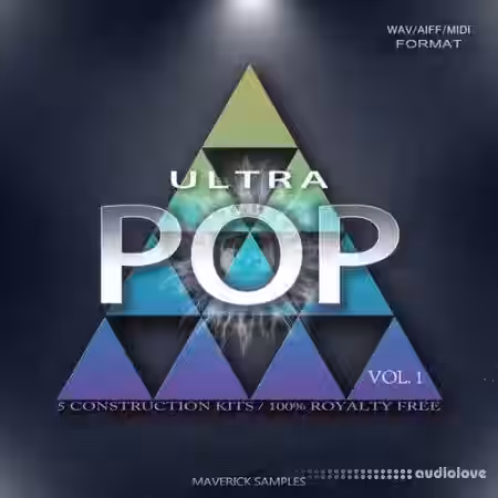 Maverick Samples Ultra Pop Vol.1 [WAV, MiDi, AiFF] - Sample Pack Artwork